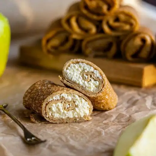 Блинчики с творогом