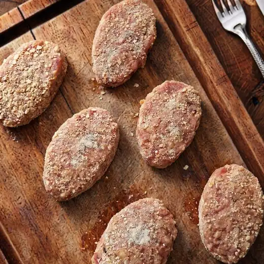 Биточки из свинины с сыром