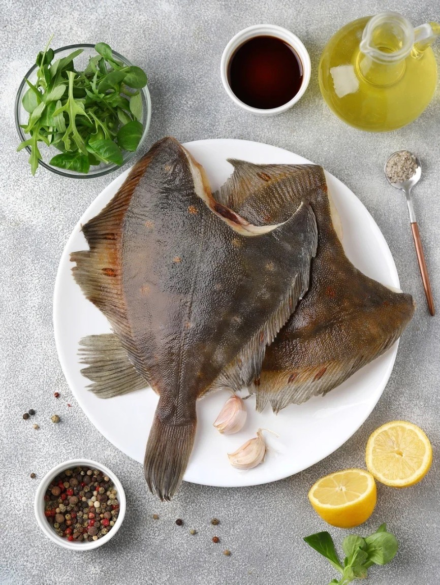 Камбала свежемороженая