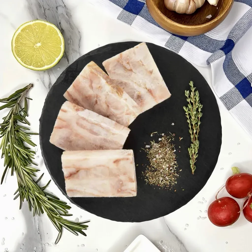 Филе минтая кубики, 1кг.