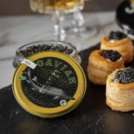 Икра зернистая русского осетра, 56,8гр.