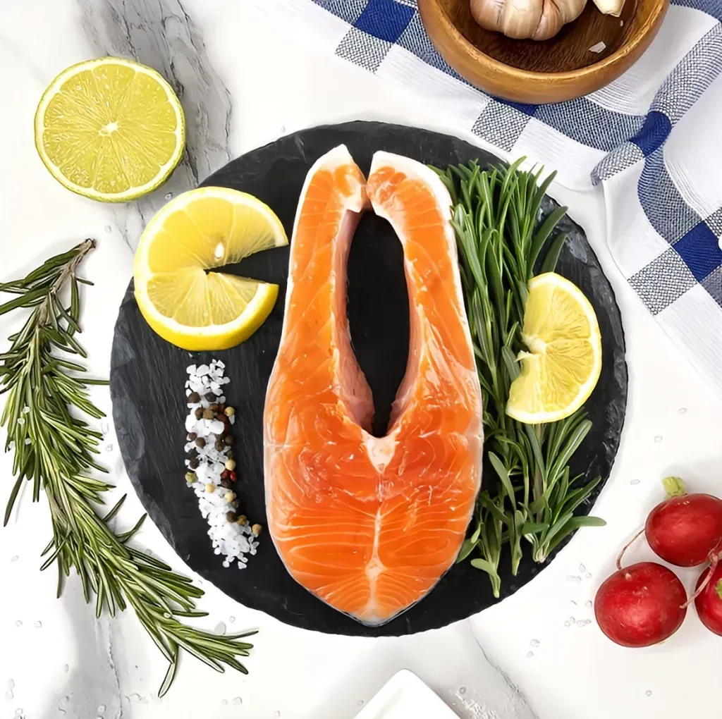 Стейк семги, 1кг.