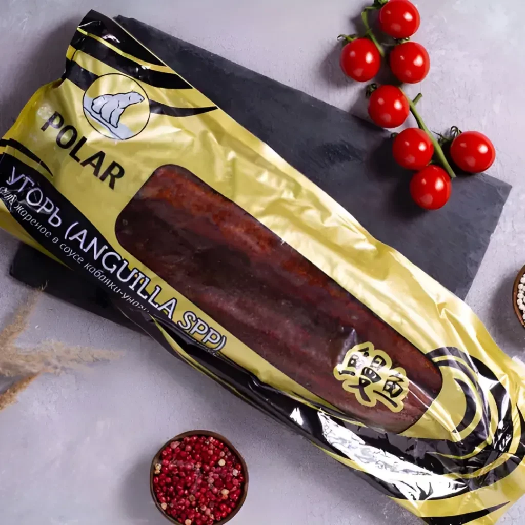 Угорь жареный в соусе, 1 кг. фото 2