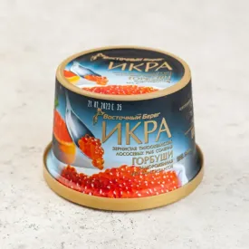 Икра горбуши без консервантов, 125гр.