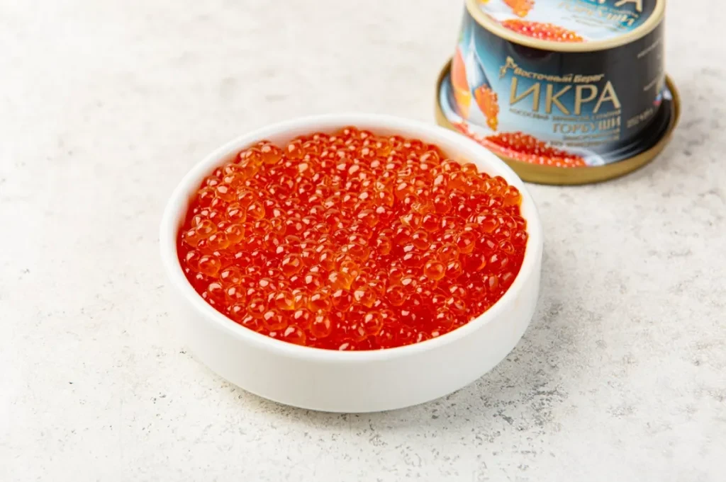 Икра горбуши без консервантов, 125гр. фото 2