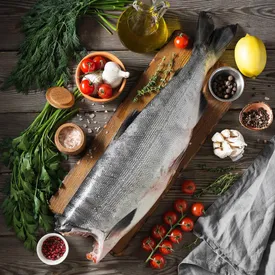 Кижуч свежемороженый