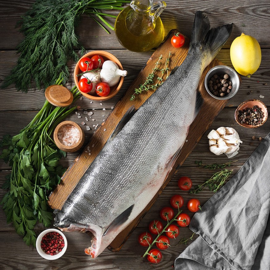 Кижуч свежемороженый