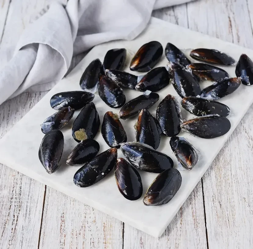 Мидии голубые в створках, 1кг. фото 1