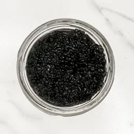 Икра палтуса, черная, непастеризованная ТМ “Лунское море”, 90гр