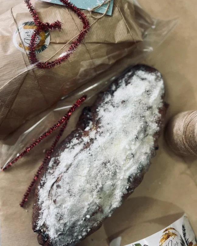 Печенье "Штоллен" с (клюквой, курагой, черносливом, вишней, дыней), 500 гр. фото 1