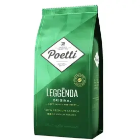 Кофе в зернах Poetti Leggenda Original, 1 кг (ex-Paulig)