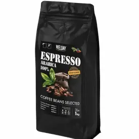 Кофе в зернах Welday (Вэлдэй) Espresso Arabica, 1 кг, арабика 100%