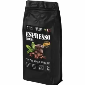 Кофе в зернах Welday (Вэлдэй) «Espresso Crema», 1 кг