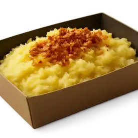 Запеченный толченый картофель