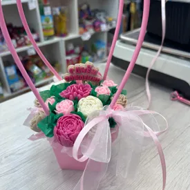 Шоколадные цветы