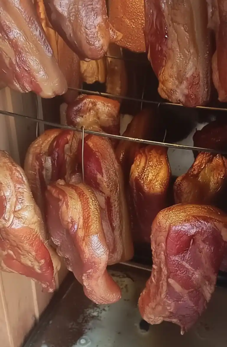 Грудинка горячего копчения фото 1