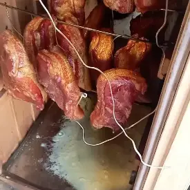 Грудинка горячего копчения