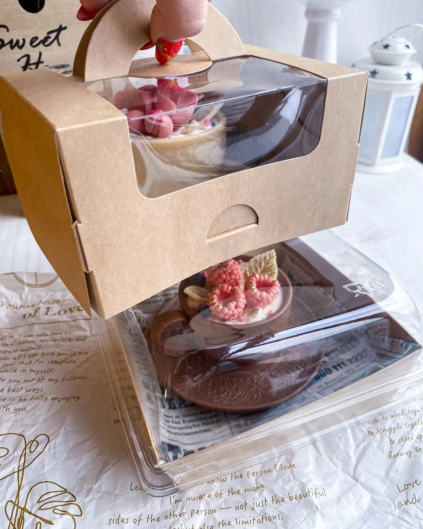 Шоколадная чашка и блюдце фото 6