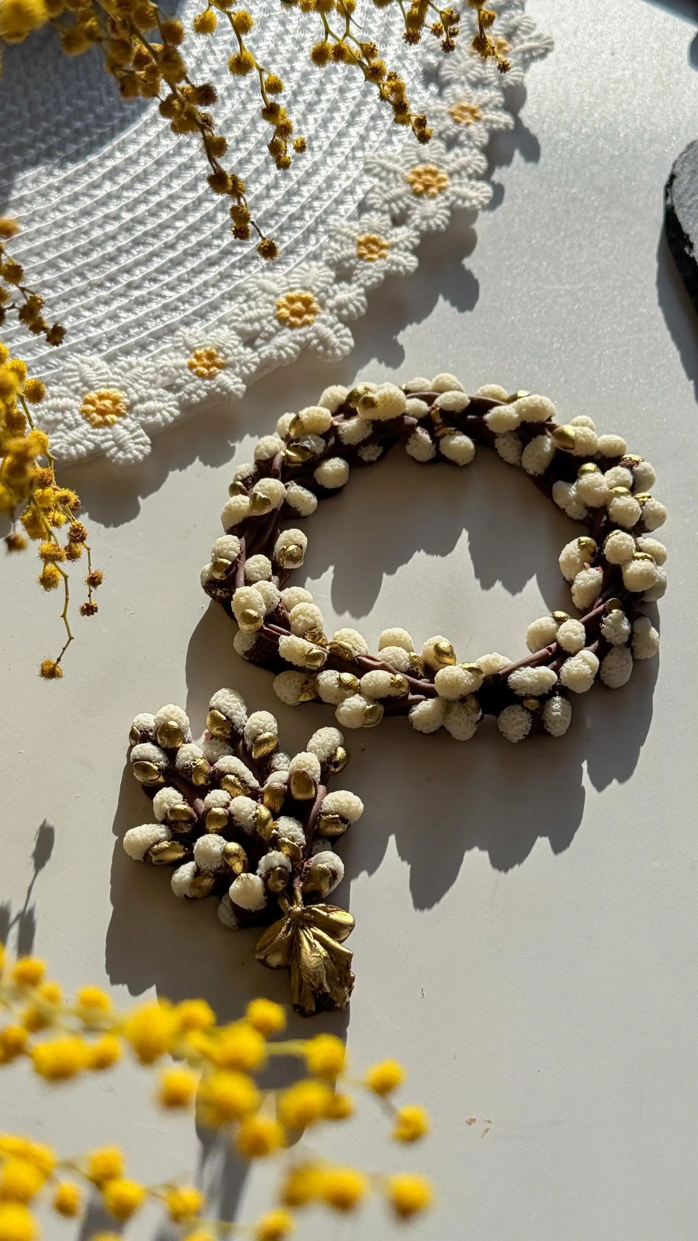 Украшение «Веночек и вербочка»