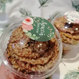 Яблочные колечки с начинкой