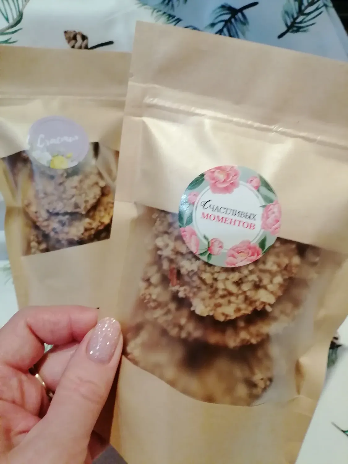 Яблочные колечки с начинкой фото 4