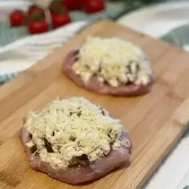 Филе индейки с овощами в йогуртовом соусе