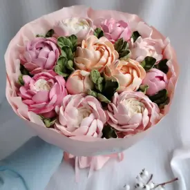 Зефирные цветы, 25 см