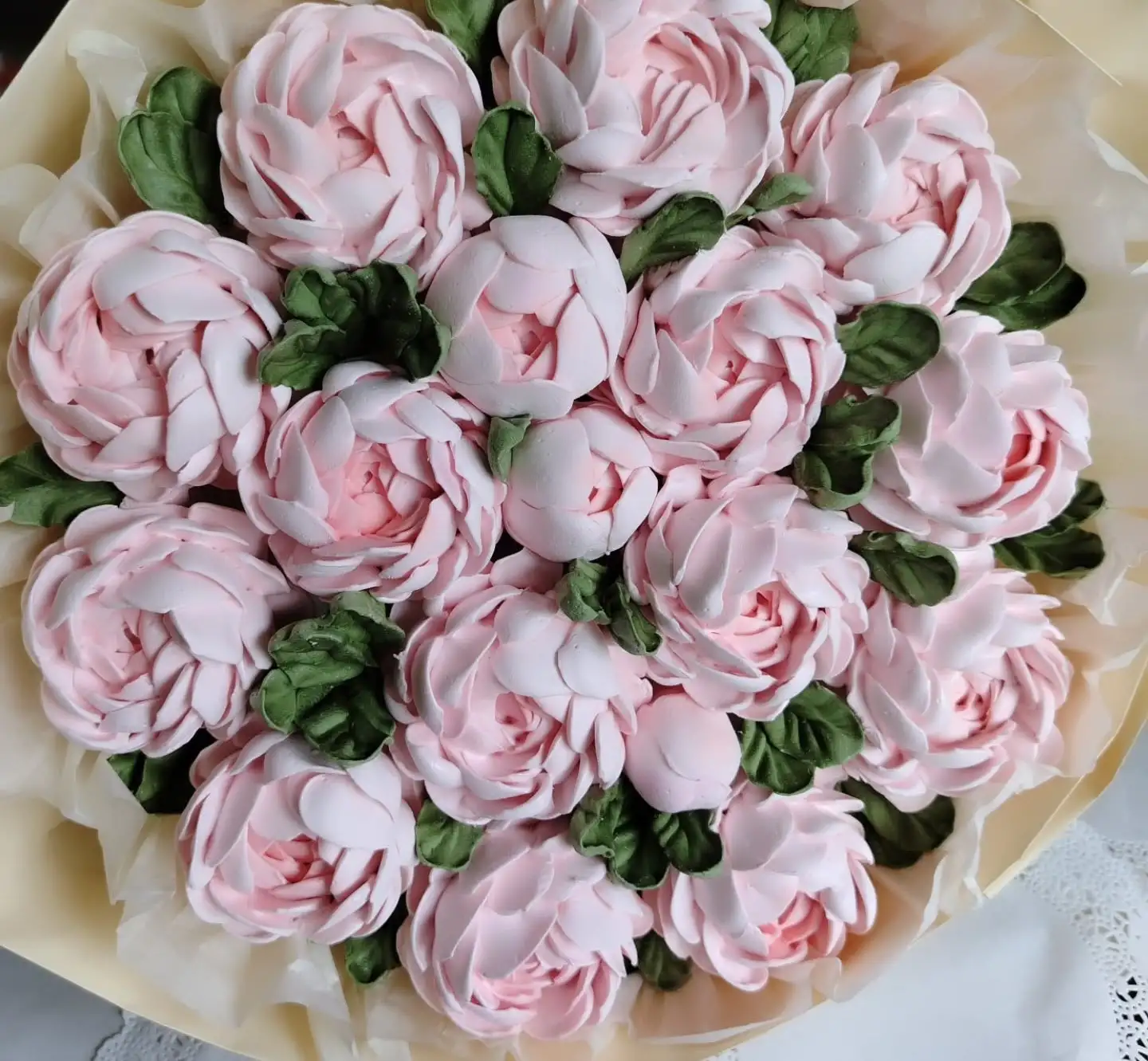 Зефирные цветы, 30 см фото 2