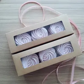 Зефирные завитки, 3 шт.