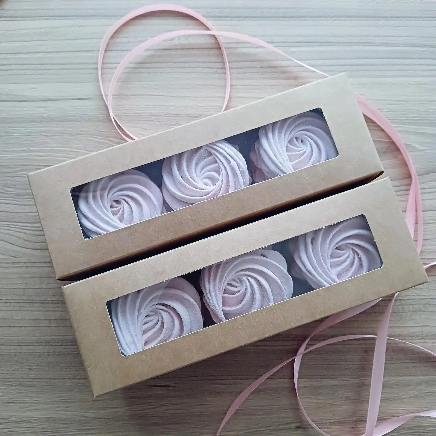 Зефирные завитки, 3 шт.