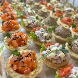 Тарталетки «Три вкуса»