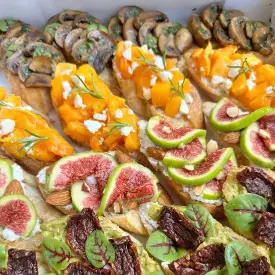 Осенние брускетты