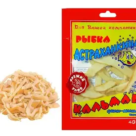 Кальмар тихоакеанский полоски, 40 г