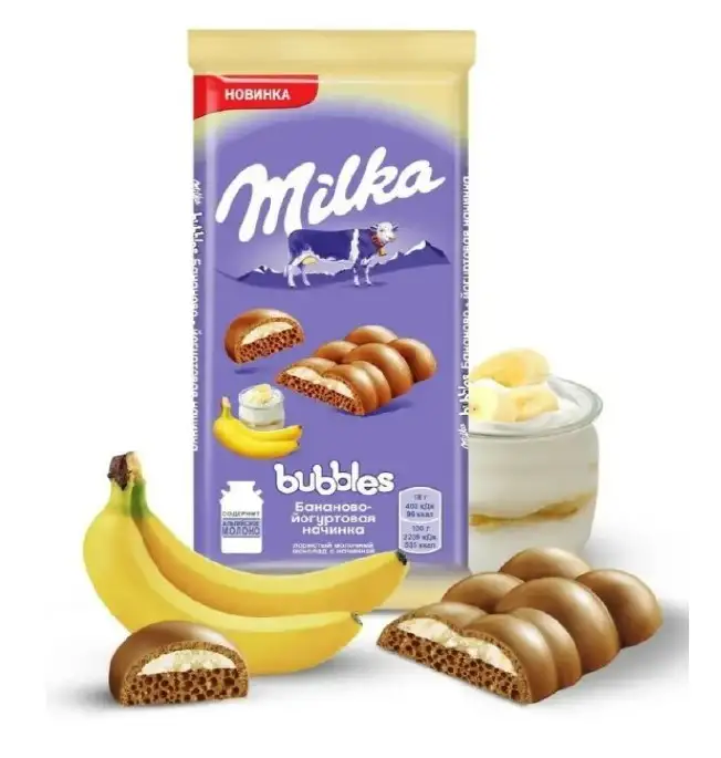 Шоколад пористый Мilka фото 2