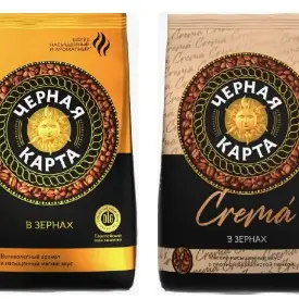 Кофе зерно «Черная Карта», 1000 г