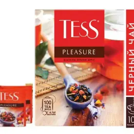 Чай черный Tess Pleasure, 100 пак