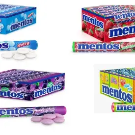 Жевательная конфета Mentos, 37,5 г