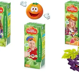 Сок «Сады Придонии», 0,2 л