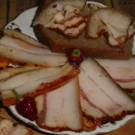 Шпик по-деревенски (копчёный) с/к охл.