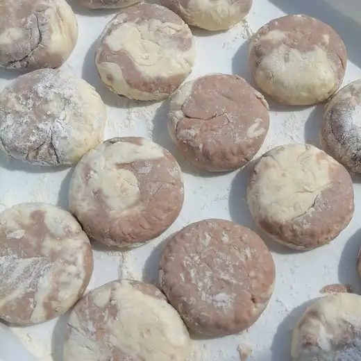 Мраморные сырники