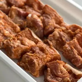 Шашлык из грудинки