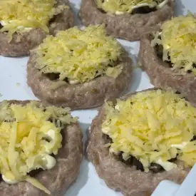 Гнезда с грибной начинкой