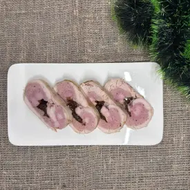 Галантин из курицы с ветчиной и черносливом