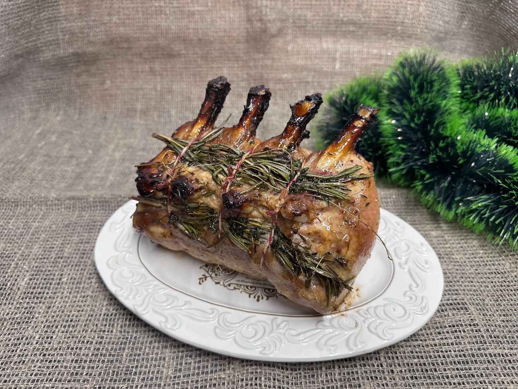 Свинина на рёбрышках с пюре из сельдерея фото 2