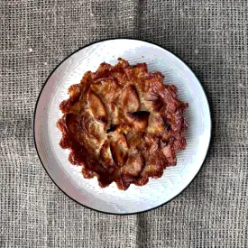 Бретонский яблочный пирог