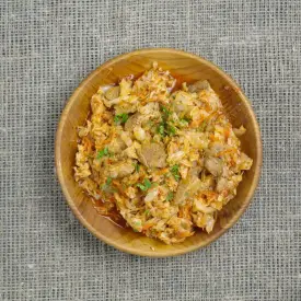 Капуста тушеная с мясом