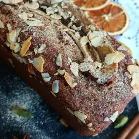 Тропический хлеб с бананом и манго. 🍌🥭Без сахара и глютена