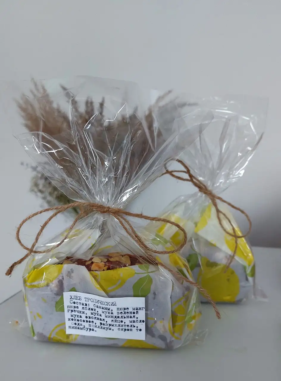 Тропический хлеб с бананом и манго. 🍌🥭Без сахара и глютена фото 6