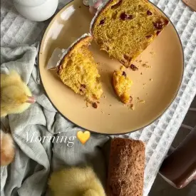 Кулич творожно-сливочный без дрожжевой