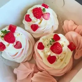 Капкейки с творожным крем-чиз